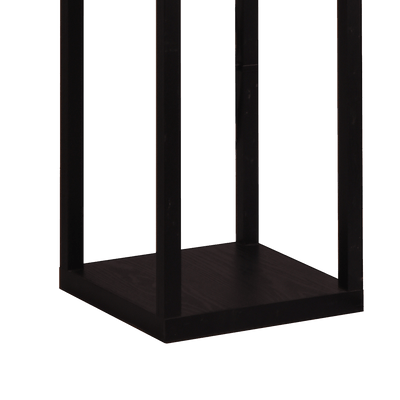Shelf Floor Lamp - Shade Diffused Light Source with Open-Box Shelves