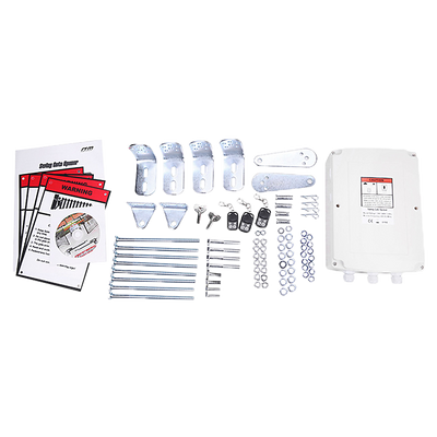 1000KG 20W Solar Double Swing Auto Motor Remote Gate Opener