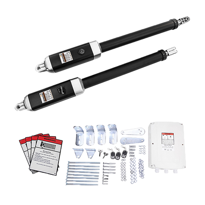 1000KG 20W Solar Double Swing Auto Motor Remote Gate Opener