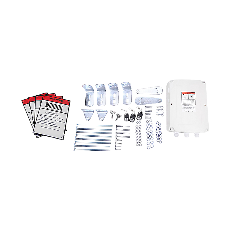 1000KG 20W Solar Double Swing Auto Motor Remote Gate Opener