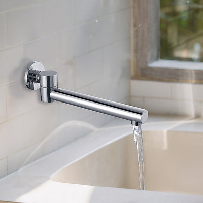 240mm Brass Bath Safety Spout Swivel