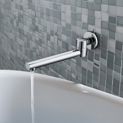 240mm Brass Bath Safety Spout Swivel