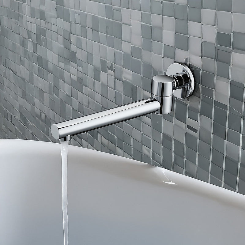 240mm Brass Bath Safety Spout Swivel