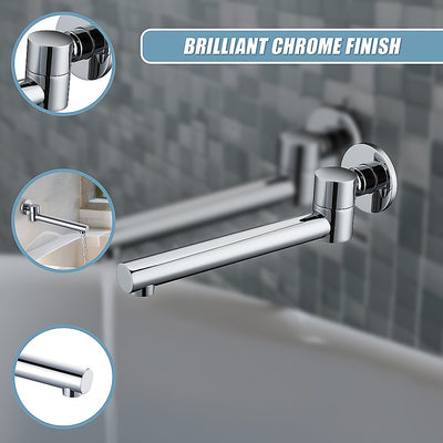 240mm Brass Bath Safety Spout Swivel