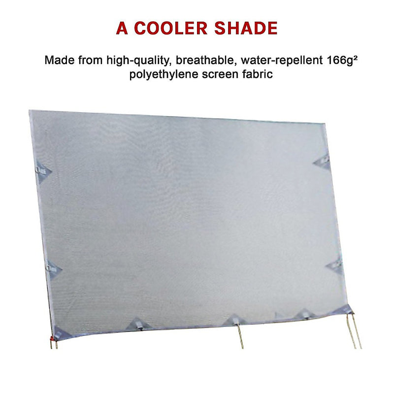 3.7m Caravan Privacy Screen Side Sunscreen Sun Shade for 13&