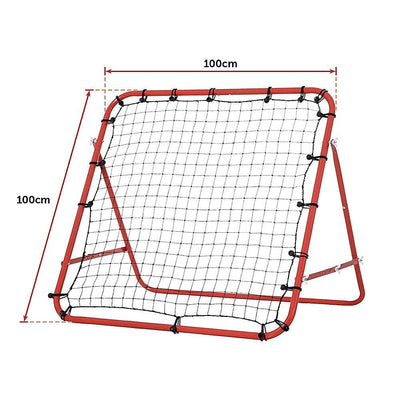 Soccer Rebound Net Sports Trainer Rebounder Football Game Practice Training Goal