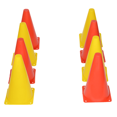 230mm Training Cones Set Witches Hat Football Soccer Rugby Traffic