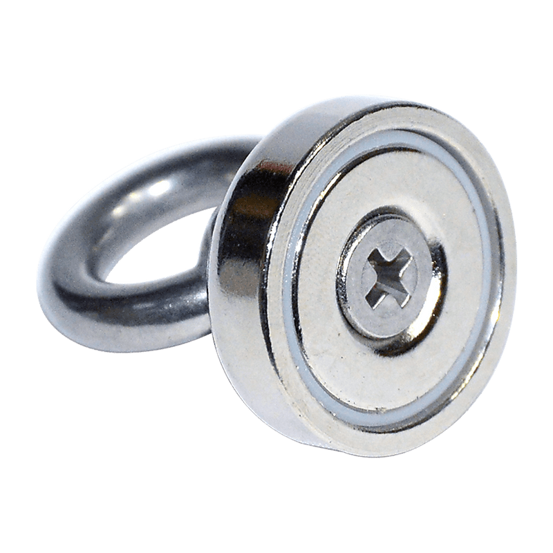 12Kg SALVAGE Strong MAGNET N52 Neodymium Eyebolt Circular Ring
