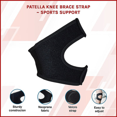 Patella Knee Brace Strap ~ Sports Support