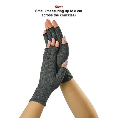 Arthritis Gloves Compression Joint Finger Hand Wrist Support Brace - Small