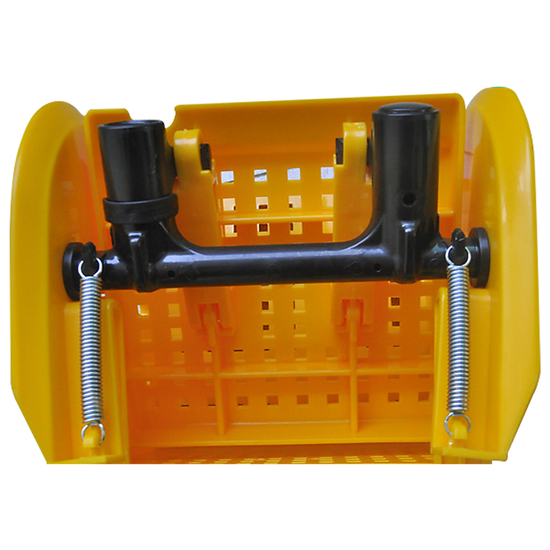 20L Deluxe Mop Wringer Bucket Side Press Janitor Commercial Cleaning