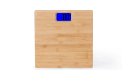 180KG Bamboo Natural Personal Digital Bathroom Scale