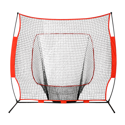 Portable Baseball Training Net Stand Softball Practice Sports Tennis