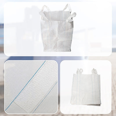 4 x 1 tonne FIBC Polypropylene UV Rated Builder / Bulk / Landscape Bags
