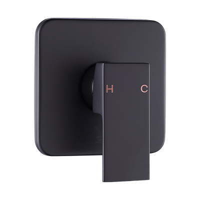 Shower Bath Mixer Tap Bathroom WATERMARK Approved - Electroplated Matte Black