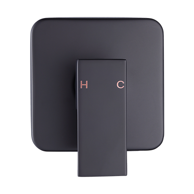 Shower Bath Mixer Tap Bathroom WATERMARK Approved - Electroplated Matte Black