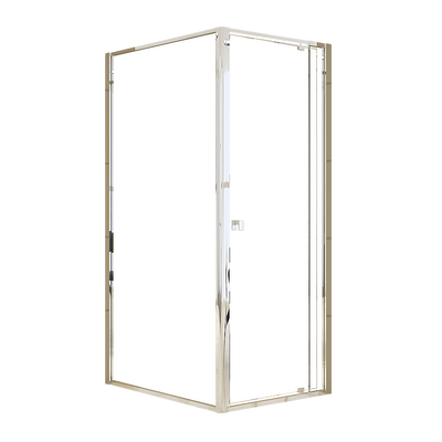 Semi Frameless Shower Screen (74~82)x 195cm & (98~101)x 195cm Side AS/NZS Glass