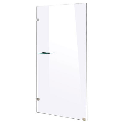 900 x 2100mm Frameless 10mm Safety Glass Shower Screen