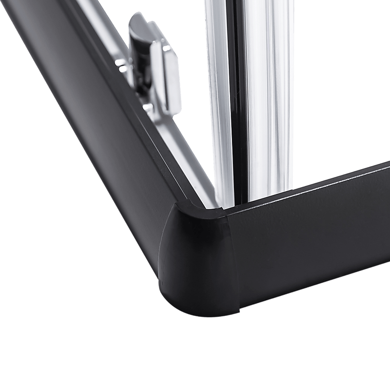 1000 x 1200mm Sliding Door Nano Safety Glass Shower Screen By Della Francesca