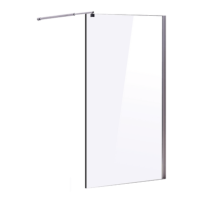 1100 x 2100mm Frameless 10mm Safety Glass Shower Screen