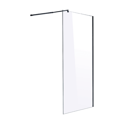 1200 x 2100mm Frameless 10mm Safety Glass Shower Screen