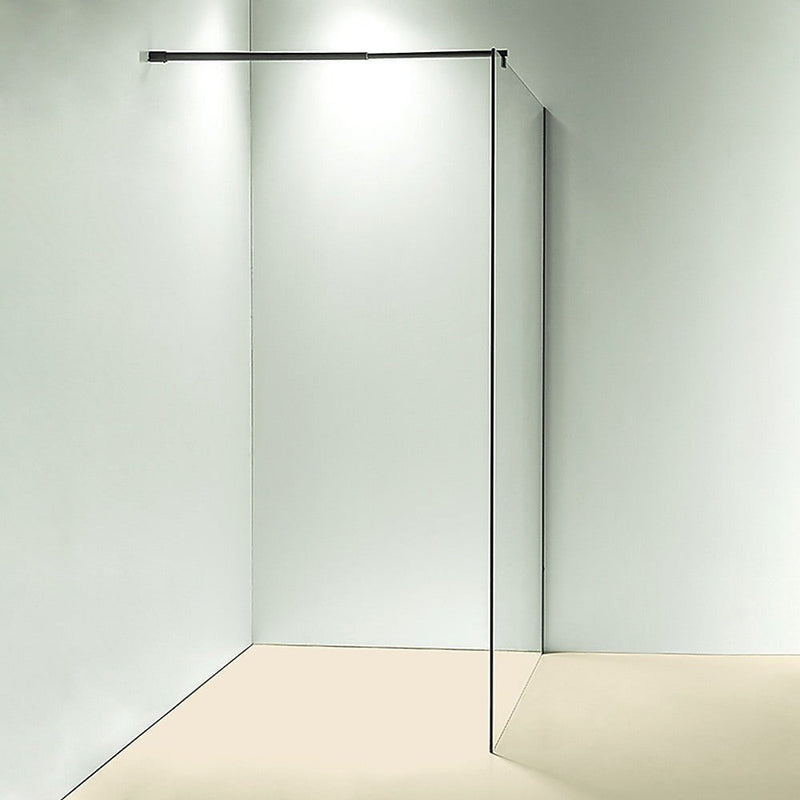 1100 x 2000mm Frameless 10mm Safety Glass Shower Screen