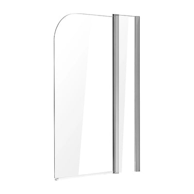 180 Degree Pivot Door 6mm Safety Glass Bath Shower Screen 1200x1400mm By Della Francesca