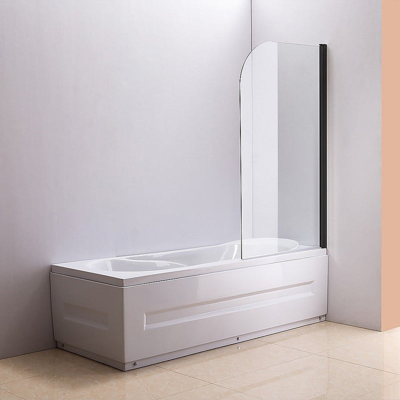 180 Degree Pivot Door 6mm Safety Glass Bath Shower Screen 900x1400mm By Della Francesca