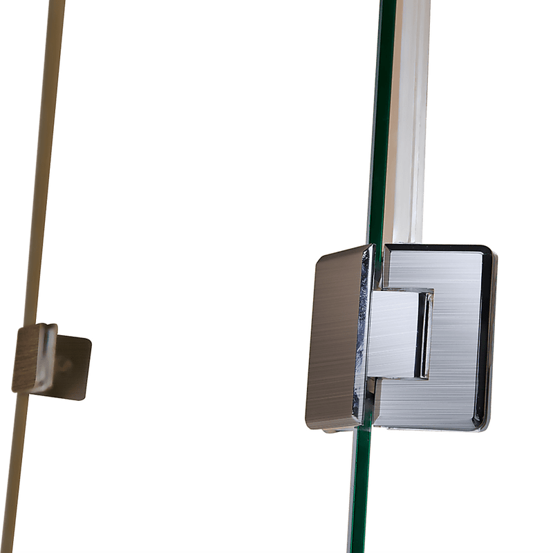 1200 x 900mm Frameless 10mm Glass Shower Screen By Della Francesca