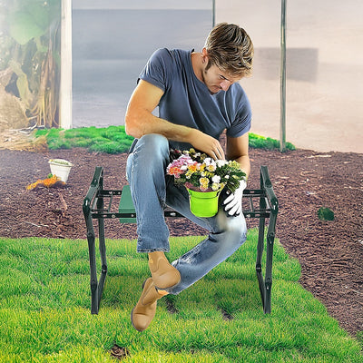 Garden Seat Folding Kneeler Bench Kneeling Soft Eva Pad