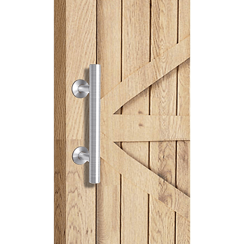 12" Barn Door Handle Sliding Flush Pull Wood Door Gate Hardware Stainless Steel