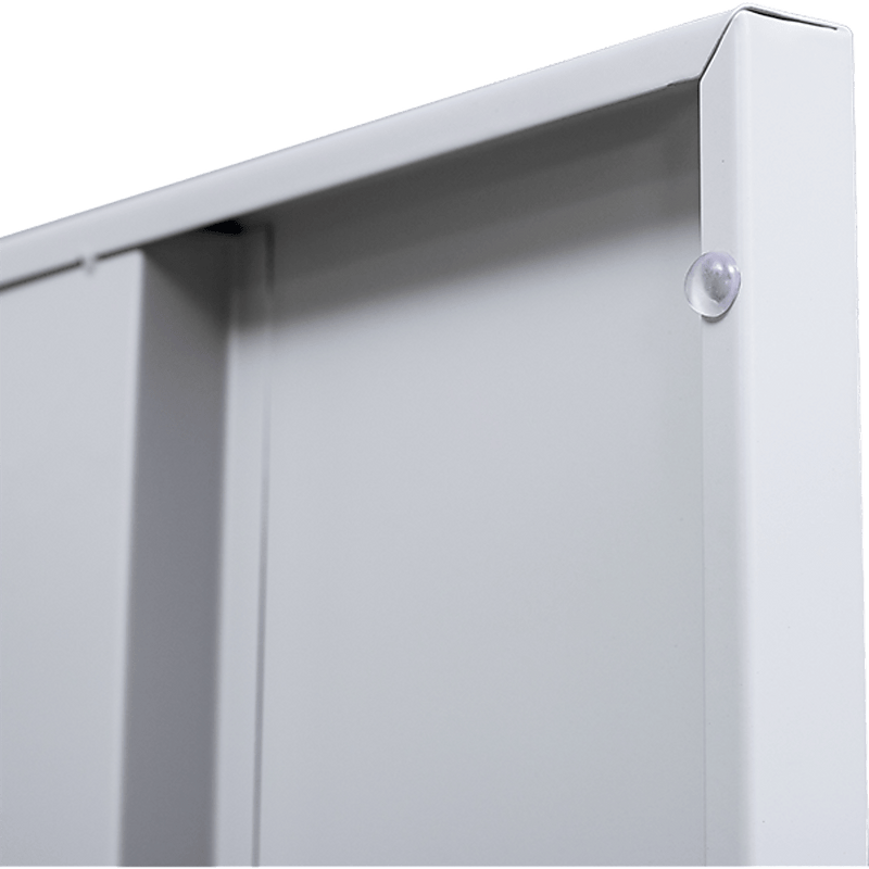 2-Door Vertical Locker for Office Gym Shed School Home Storage