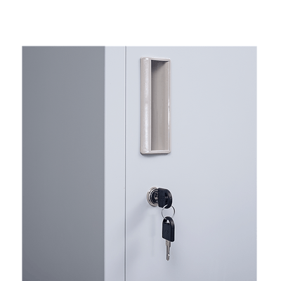 6-Door Locker for Office Gym Shed School Home Storage