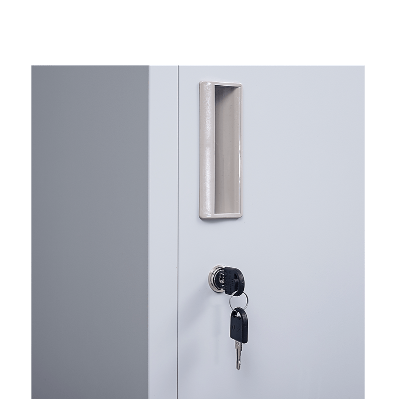 6-Door Locker for Office Gym Shed School Home Storage