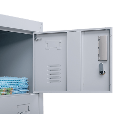 6-Door Locker for Office Gym Shed School Home Storage