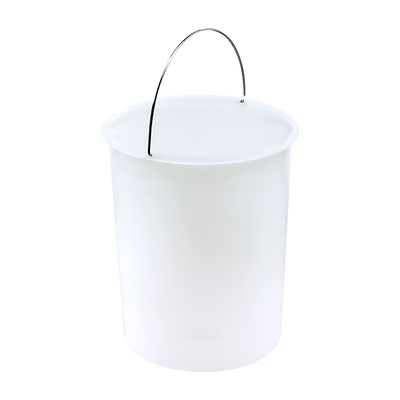 Kitchen Swing Pull Out Bin Stainless Steel Garbage Rubbish Waste Trash Can 14L