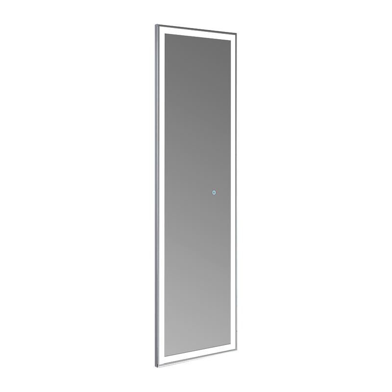 LED Full Length Mirror Standing Floor Makeup Wall Light Mirror 1.6M