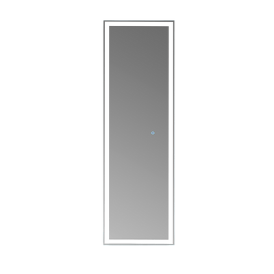 LED Full Length Mirror Standing Floor Makeup Wall Light Mirror 1.6M