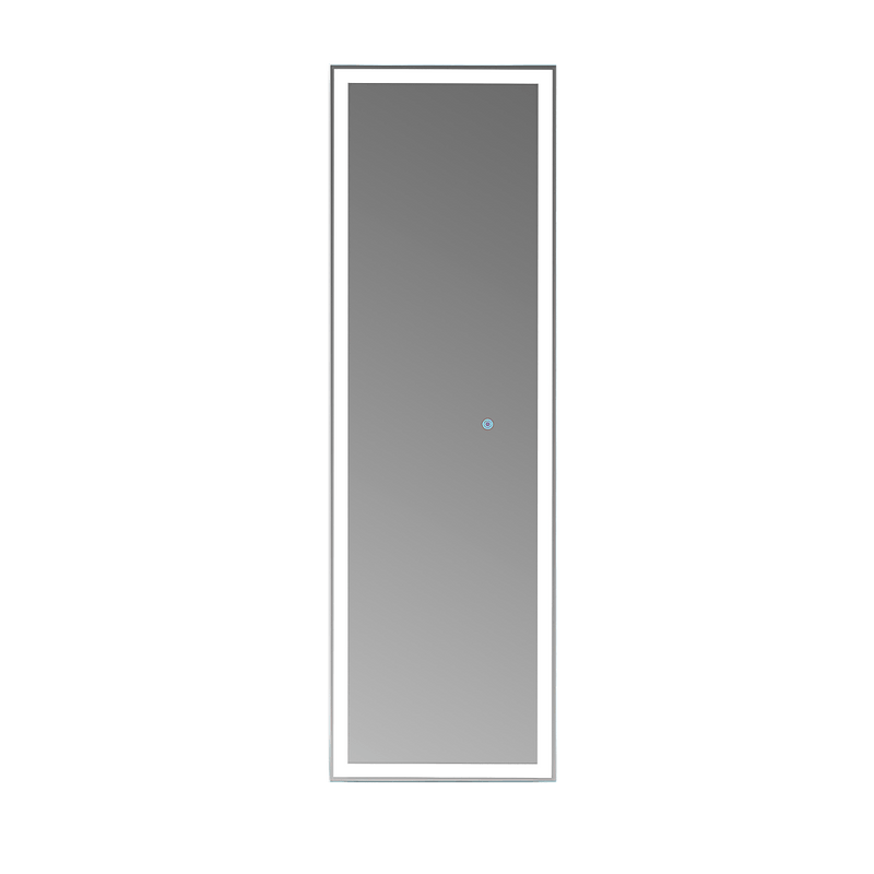 LED Full Length Mirror Standing Floor Makeup Wall Light Mirror 1.6M