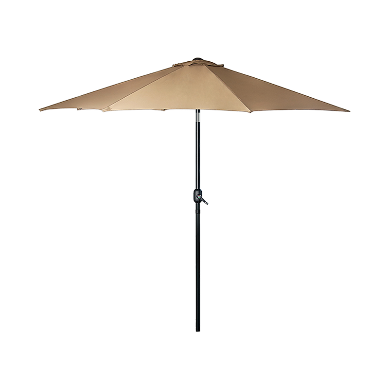 9FT Patio Umbrella Outdoor Garden Table Umbrella with 8 Sturdy Ribs
