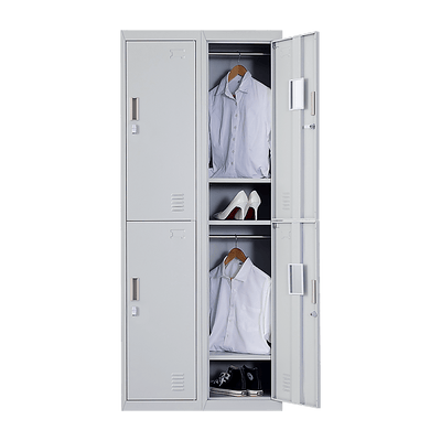 Four-Door Office Gym Shed Storage Locker