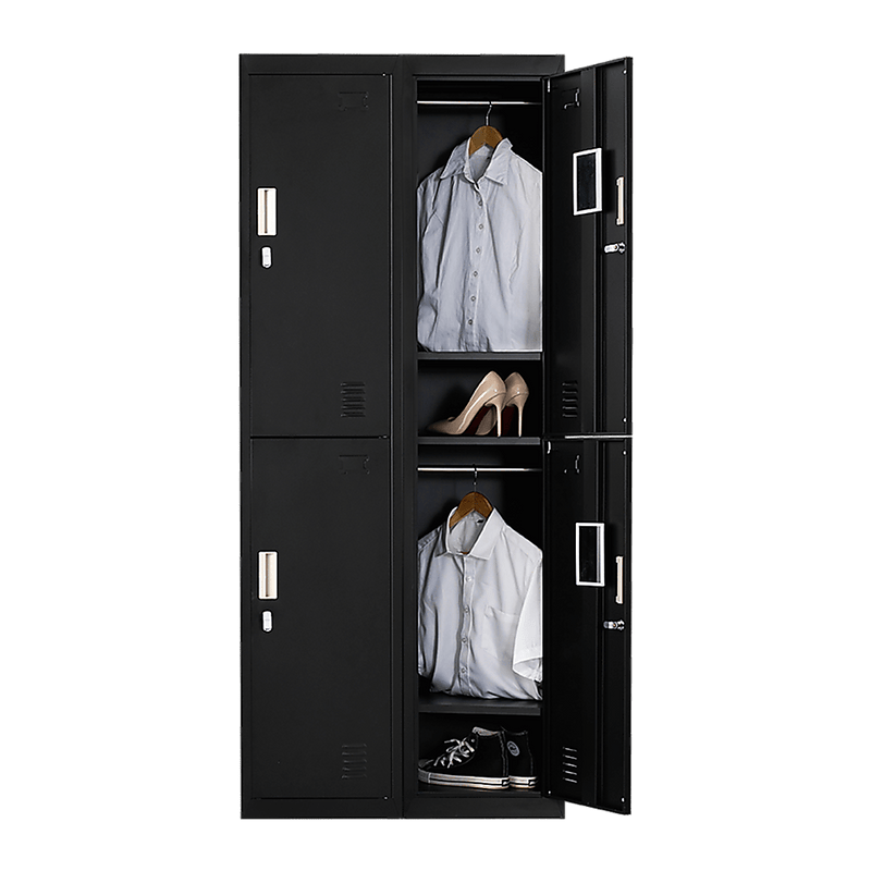 Four-Door Office Gym Shed Storage Locker