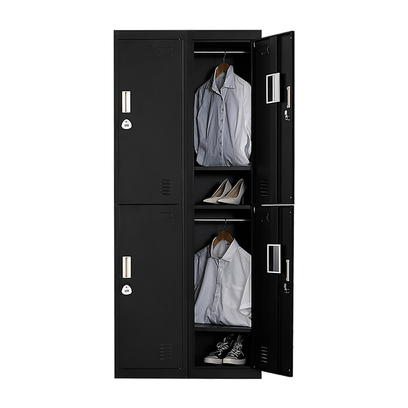 Four-Door Office Gym Shed Storage Locker