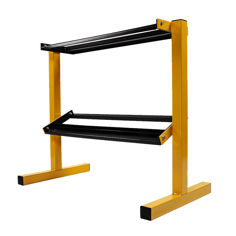 2 Tier Dumbbell Rack for Dumbbell Weights Storage