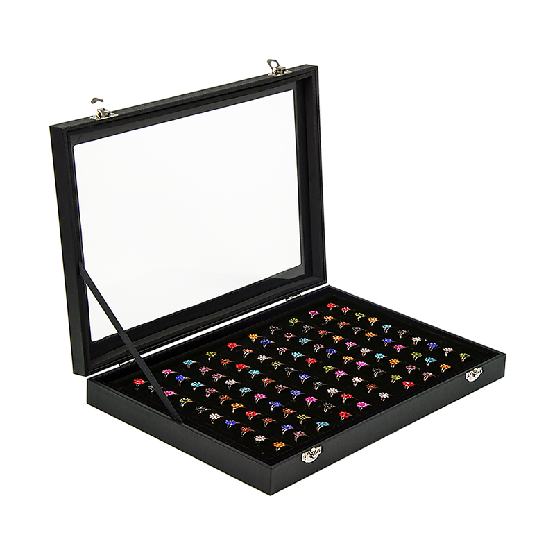 100 Earring Ring Holder Jewellery/Necklace Display Storage Gift Box Show Cases