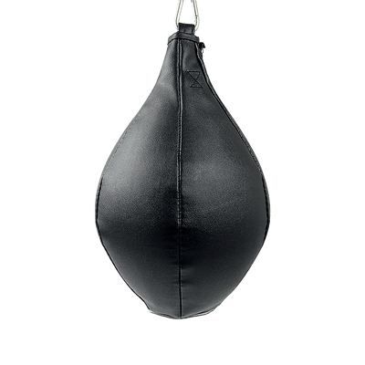 Boxing Speed Bag CowHide Leather MMA Punching Focus Bag Muay Thai Training Speed