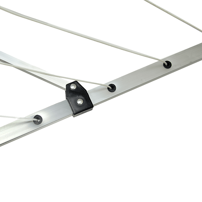 4 Arm Rotary Airer Outdoor Washing Line Clothes Dryer 50m Length