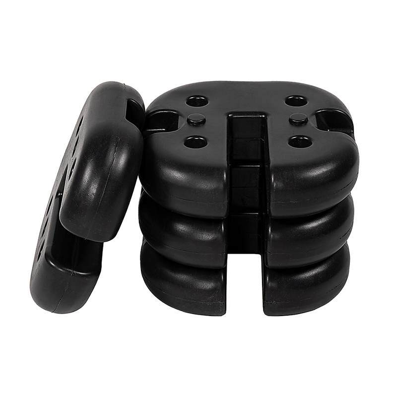 4pcs Outdoor Canopy Tent Leg Weights Anchor Stand Heavy Duty Gazebo Discs Base