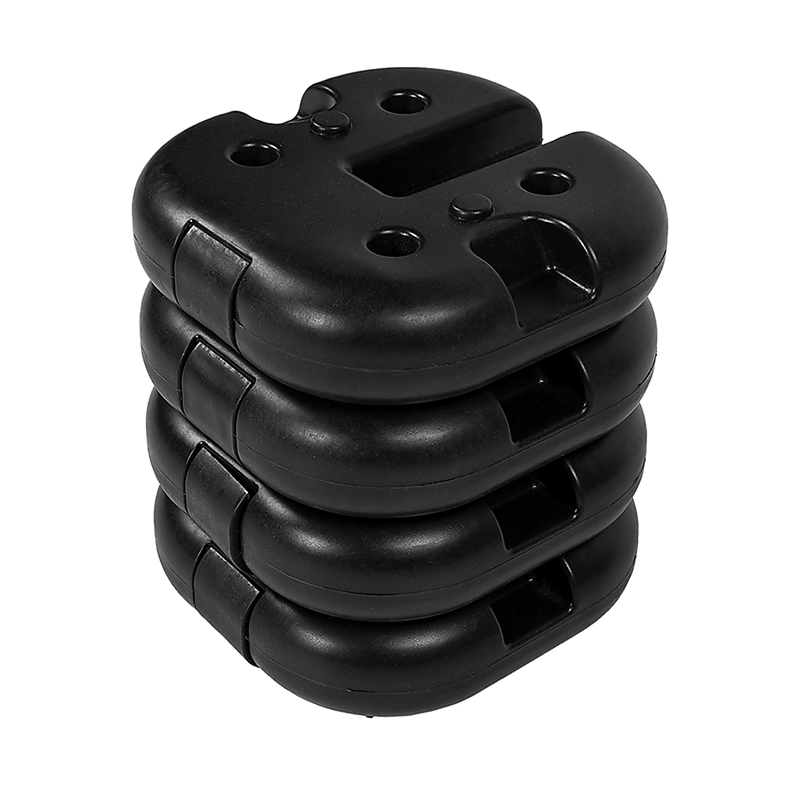 4pcs Outdoor Canopy Tent Leg Weights Anchor Stand Heavy Duty Gazebo Discs Base