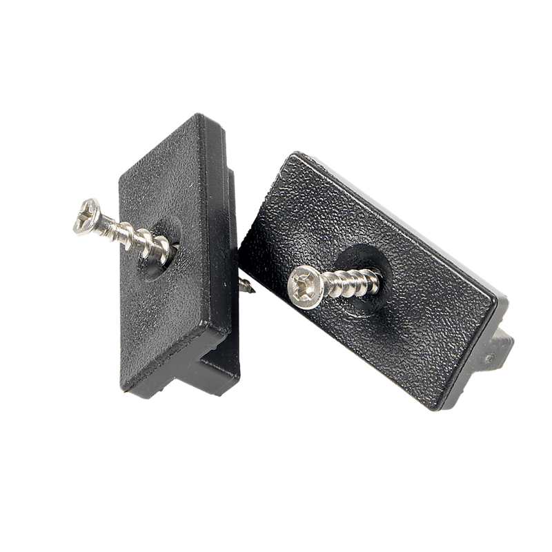 100 Composite Decking Hidden Fixing Fasteners Plastic T Clips & Screws